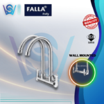 FALLA SWAN NECK DOUBLE WALL SINK TAP MODEL: FL-E328
