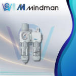 MINDMAN AIR FILTER REGULATOR & LUBRICATOR UNIT MACP302 (3/8'', 1/2'')
