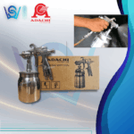 ADACHI PNEUMATIC AIR PAINT SPRAYER GUN W/CUP AW-202SSS