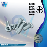 PHILIPS PAN HEAD MACHINE SCREW (M3 - M10)