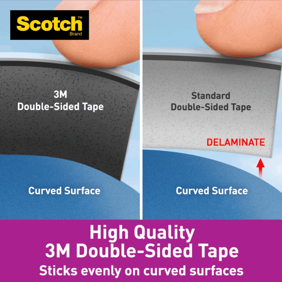 3M HEAVY DUTY DOUBLE SIDED ACRYLIC FOAM TAPE 12MM X 7M - Image 3