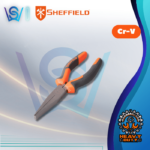 SHEFFIELD CR-V FLAT NOSE PLIERS 6" S045008