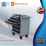 SHEFFIELD 7 DRAWERS TOOLS TROLLEY S025007