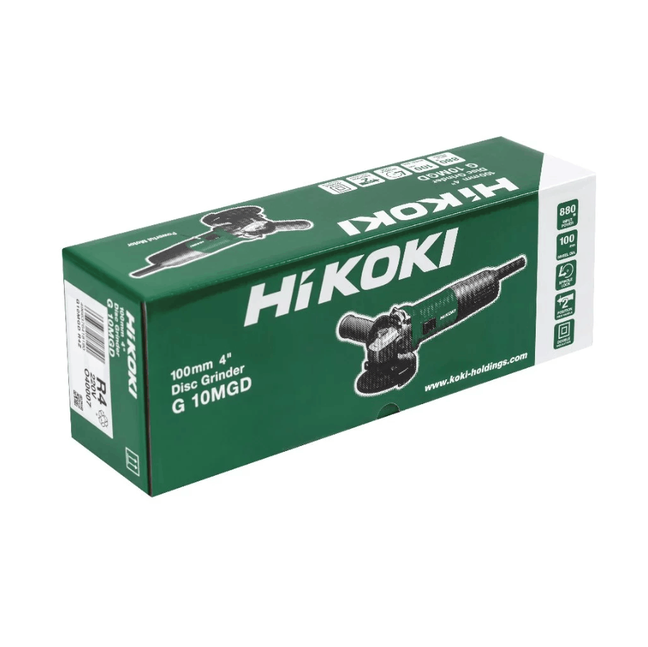 HIKOKI G10MGD CORDED ANGLE GRINDER 100MM (4'') 880W - Image 6