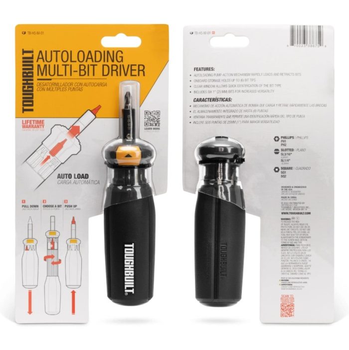 TOUGHBUILT AUTOLOADING MULTI-BIT DRIVER TB-H5-M-01 - Image 11