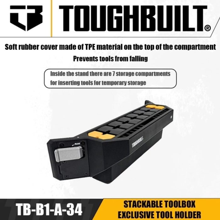 TOUGHBUILT STACKTECH TOOL HOLDER RACK TB-B1-A-34 - Image 3