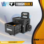 TOUGHBUILT ROLLING 2-DRAWER LOCKING BOX TB-B1-B-R92