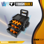 TOUGHBUILT ROLLING 3-DRAWER LOCKING BOX TB-B1-B-R93