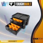 TOUGHBUILT XL 2-DRAWER LOCKING TOOLBOX TB-B1-D-72