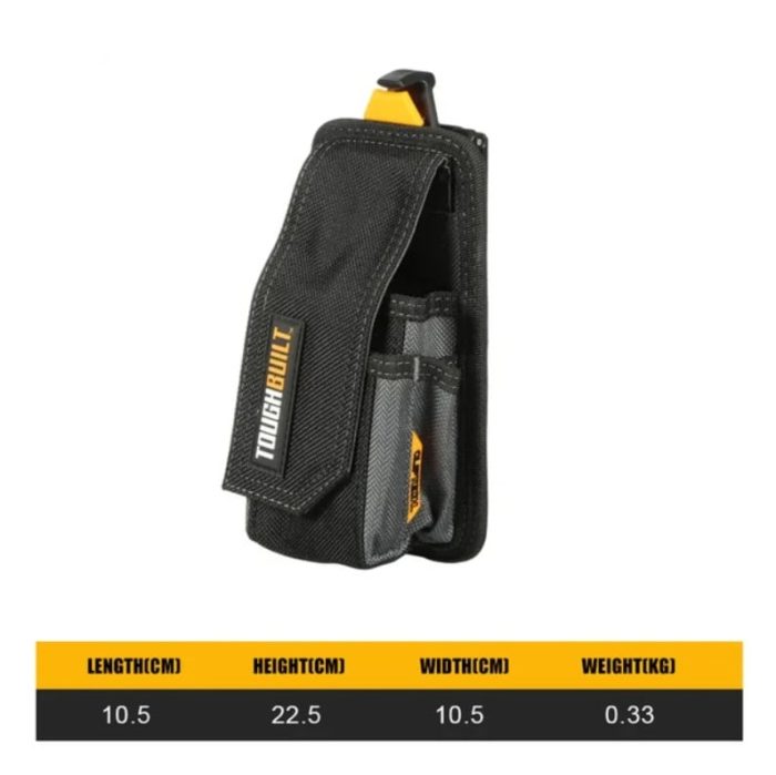 TOUGHBUILT METER & TESTER LARGE PHONE POUCH TB-CT-34-B - Image 6