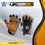 TOUGHBUILT SPECIALIST GOATSKIN LEATHER WORK GLOVES (L/XL) TB-G04-L / TB-G04-XL