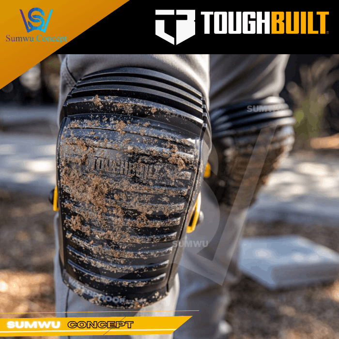 TOUGHBUILT WATERPROOF KNEE PADS TB-KP-102 - Image 3