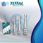 TOTAL 3 PCS SOCKET ADAPTOR SET (1/4", 3/8", 1/2") T-TAC273651