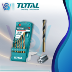 TOTAL HEAVY DUTY 7PCS HSS TWIST DRILL BITS SET T-TACSD0075