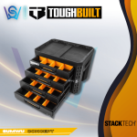 TOUGHBUILT XL 4-DRAWER LOCKING TOOLBOX TB-B1-D-74