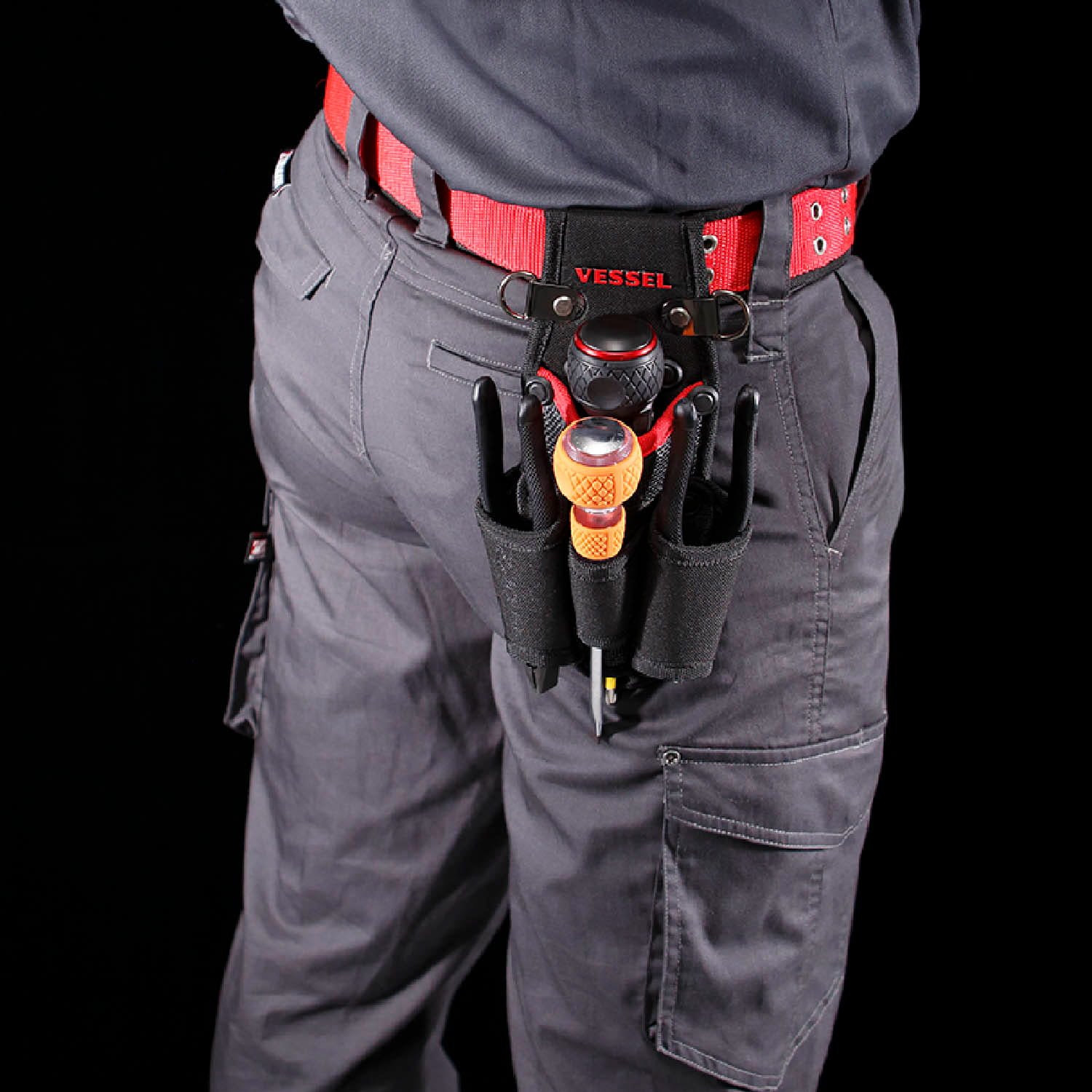 VESSEL TPH-40 SCREWDRIVER & PLIERS HOLDER POUCH - Image 3