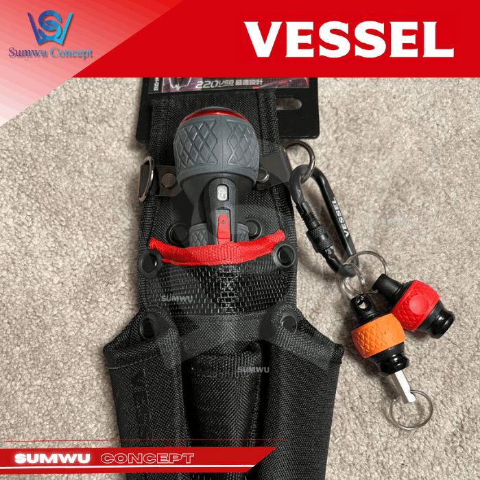 VESSEL TPH-40 SCREWDRIVER & PLIERS HOLDER POUCH - Image 4