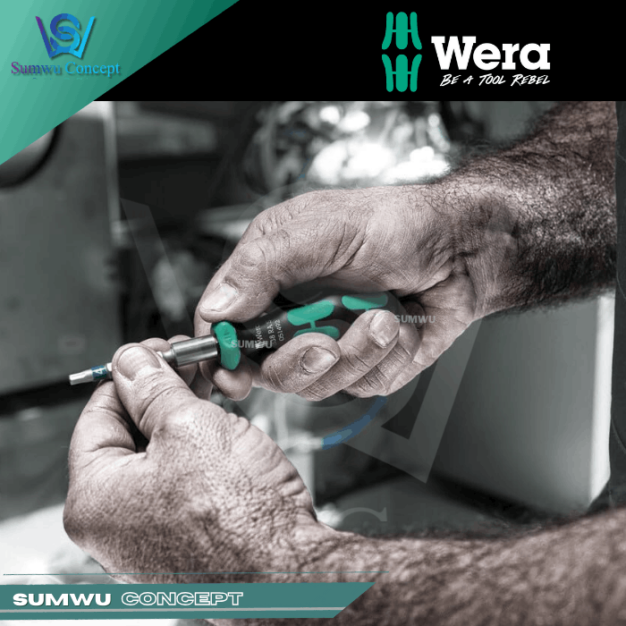 WERA KRAFTFORM KOMPAKT 838 RA S/4 BITHOLDING RATCHETING SCREWDRIVER SET (CHRISTMAS 2025 EDITION) - Image 3