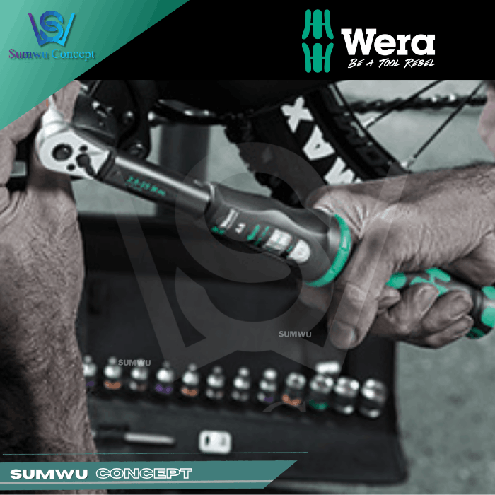 WERA 3/8" DR. CLICK-TORQUE B 1 TORQUE WRENCH (10-50N.M) - Image 3