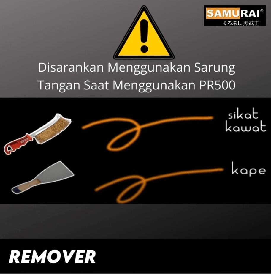 SAMURAI SPRAY PAINT REMOVER SPRAY (PR500) - Image 2