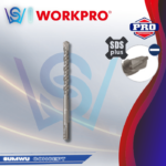 WORKPRO SDS-PLUS HAMMER DRILL BIT 4 - 5.5MM