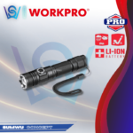 WORKPRO 1200LM RECHARGEABLE ALUMINIUM FLASHLIGHT WP351006