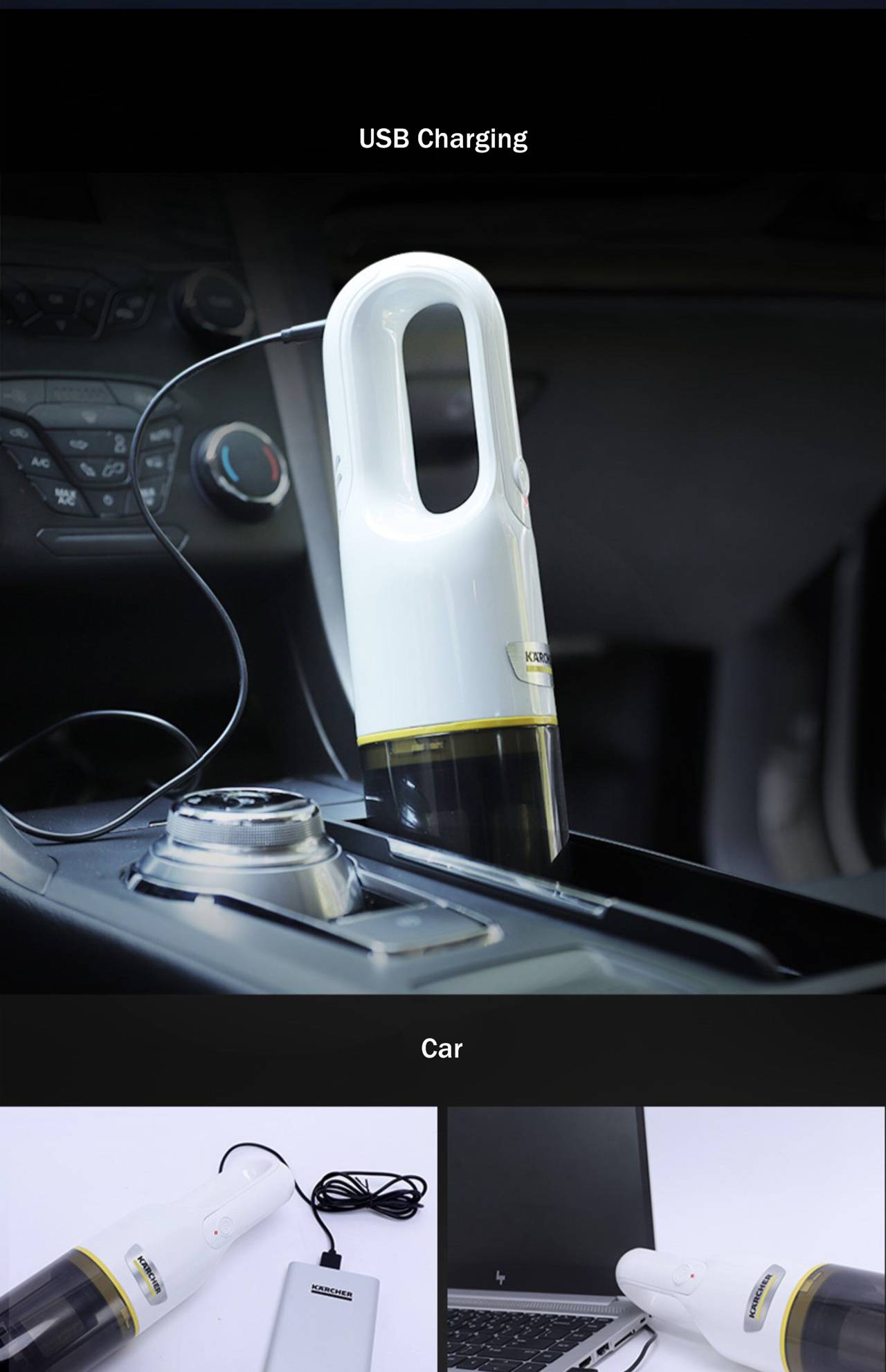 KARCHER HANDHELD VACUUM CLEANER VCH2 WITH FILTER 1.198-400.0 - Image 6