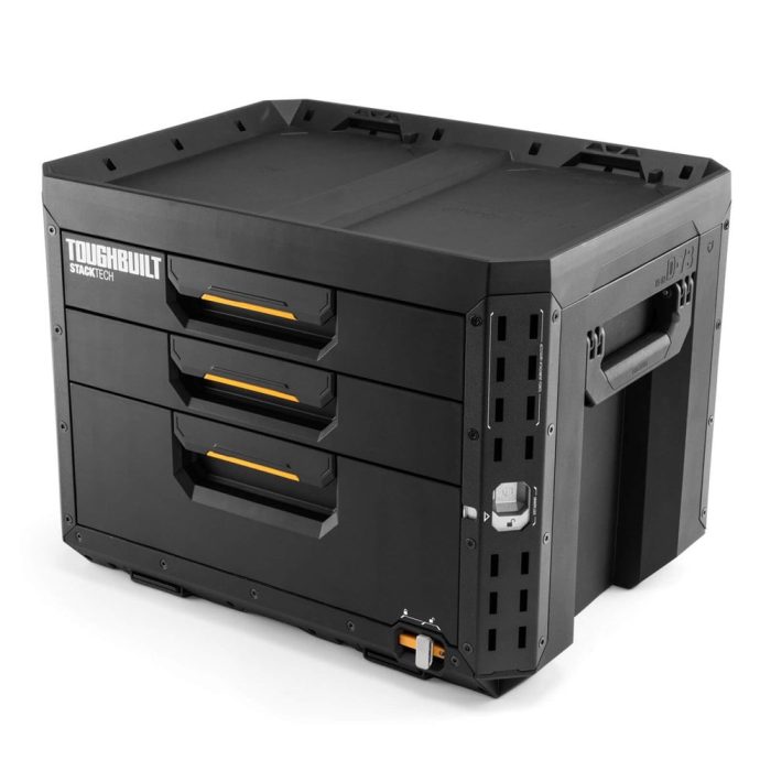 TOUGHBUILT XL 3-DRAWER LOCKING TOOLBOX TB-B1-D-73 - Image 4