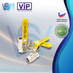 VIP PN25 FULL BORE BRASS BALL VALVE 343FF