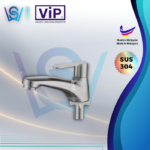 VIP SUS-304 STAINLESS STEEL PILLAR WATER TAP FAUCET BATHROOM BASIN