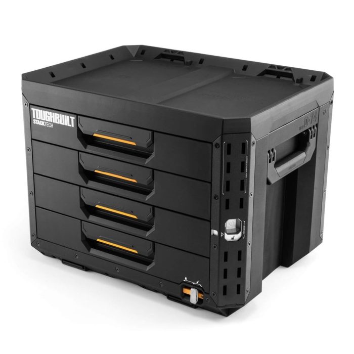 TOUGHBUILT XL 4-DRAWER LOCKING TOOLBOX TB-B1-D-74 - Image 4