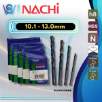 NACHI HSS STRAIGHT DRILL BITS (10.1MM - 13.0MM)
